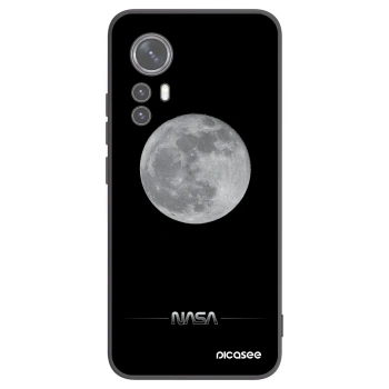 Picasee silikónový čierny obal pre Xiaomi 12X - Moon Minimal