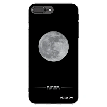 Picasee silikónový prehľadný obal pre Apple iPhone 8 Plus - Moon Minimal