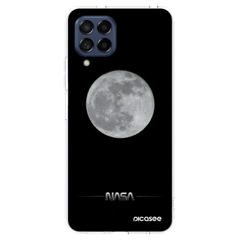 Picasee silikónový prehľadný obal pre Samsung Galaxy M53 5G - Moon Minimal