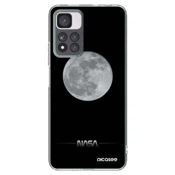 Picasee silikónový prehľadný obal pre Xiaomi Redmi Note 11 Pro+ 5G - Moon Minimal