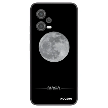 Picasee silikónový čierny obal pre Xiaomi Poco X5 - Moon Minimal