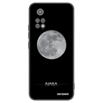 Picasee silikónový čierny obal pre Xiaomi Redmi Note 11S 5G - Moon Minimal