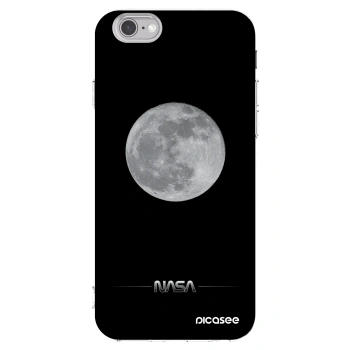 Picasee silikónový prehľadný obal pre Apple iPhone 6/6S - Moon Minimal