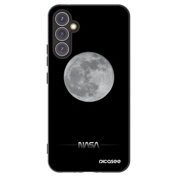 Picasee silikónový čierny obal pre Samsung Galaxy A34 5G A346B - Moon Minimal