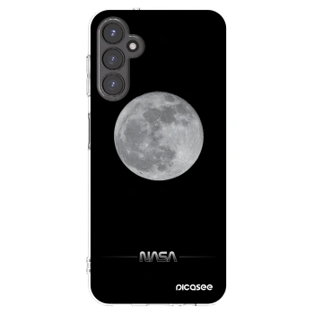 Picasee silikónový prehľadný obal pre Samsung Galaxy A14 5G A146P - Moon Minimal