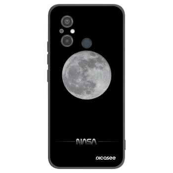 Picasee silikónový čierny obal pre Xiaomi Redmi 12C - Moon Minimal