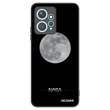 Picasee silikónový čierny obal pre Xiaomi Redmi Note 12 4G - Moon Minimal