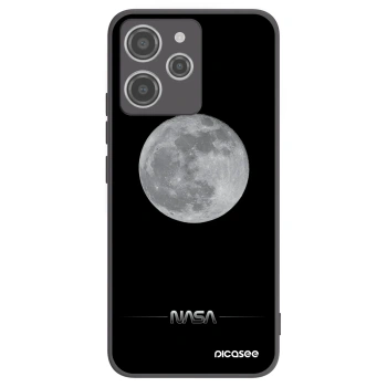Picasee silikónový čierny obal pre Xiaomi Redmi 12 4G - Moon Minimal
