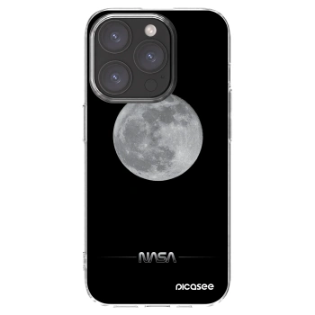 Picasee silikónový prehľadný obal pre Apple iPhone 15 Pro - Moon Minimal