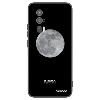 Picasee silikónový čierny obal pre Xiaomi Poco F5 Pro 5G - Moon Minimal