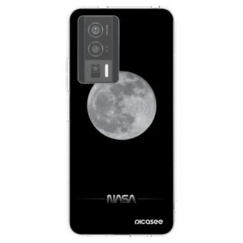 Picasee silikónový prehľadný obal pre Xiaomi Poco F5 Pro 5G - Moon Minimal