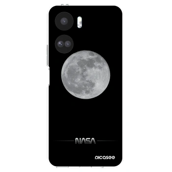 Picasee silikónový prehľadný obal pre Honor 90 Lite 5G - Moon Minimal