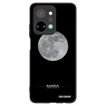 Picasee silikónový čierny obal pre Honor X7a - Moon Minimal