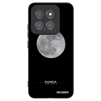 Picasee silikónový čierny obal pre Xiaomi 14 - Moon Minimal