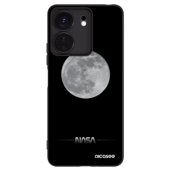 Picasee silikónový čierny obal pre Xiaomi Redmi 13C 4G - Moon Minimal