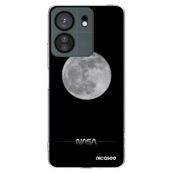 Picasee silikónový prehľadný obal pre Xiaomi Redmi 13C 4G - Moon Minimal