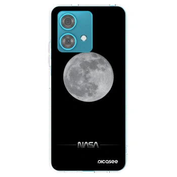 Picasee silikónový prehľadný obal pre Motorola Edge 40 Neo - Moon Minimal