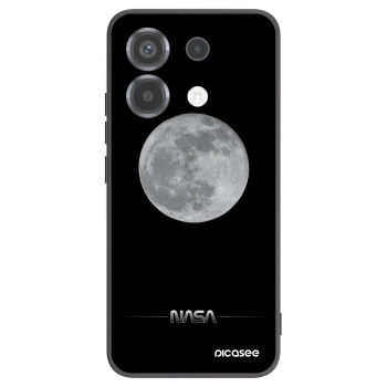 Picasee silikónový čierny obal pre Xiaomi Poco X6 - Moon Minimal