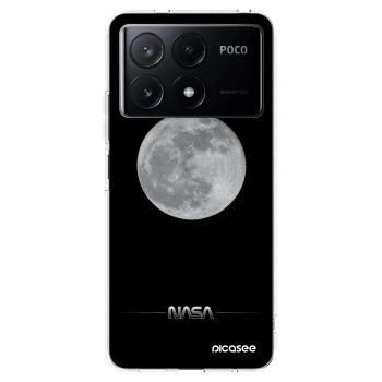 Picasee silikónový prehľadný obal pre Xiaomi Poco X6 Pro - Moon Minimal