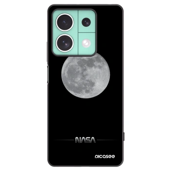 Picasee silikónový čierny obal pre Xiaomi Redmi Note 13 5G - Moon Minimal