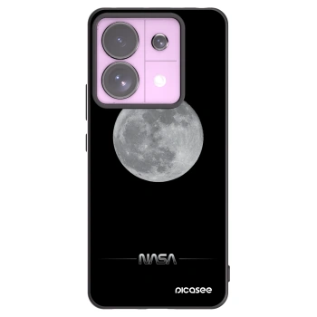 Picasee silikónový čierny obal pre Xiaomi Redmi Note 13 Pro 5G - Moon Minimal
