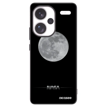 Picasee silikónový čierny obal pre Xiaomi Redmi Note 13 Pro+ 5G - Moon Minimal