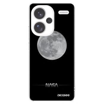 Picasee silikónový prehľadný obal pre Xiaomi Redmi Note 13 Pro+ 5G - Moon Minimal