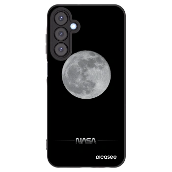 Picasee silikónový čierny obal pre Samsung Galaxy A25 A256B 5G - Moon Minimal