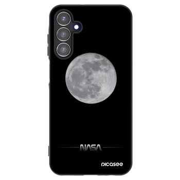 Picasee silikónový čierny obal pre Samsung Galaxy A15 A155F 4G - Moon Minimal