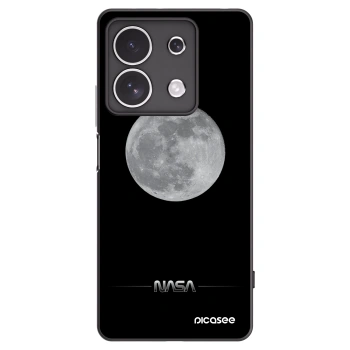 Picasee silikónový čierny obal pre Xiaomi Redmi Note 13 4G - Moon Minimal