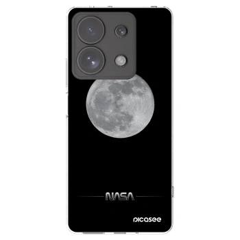 Picasee silikónový prehľadný obal pre Xiaomi Redmi Note 13 Pro 4G - Moon Minimal