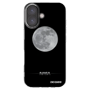 Picasee silikónový prehľadný obal pre Apple iPhone 16 - Moon Minimal