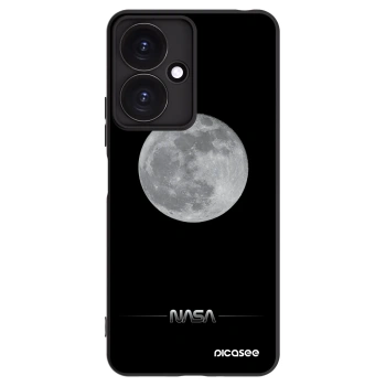 Picasee silikónový čierny obal pre Xiaomi Redmi 13C 5G - Moon Minimal