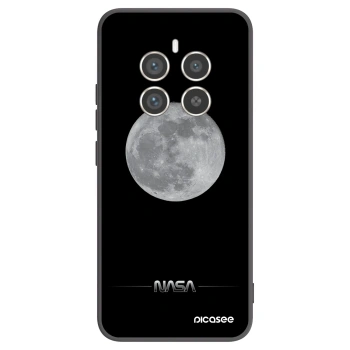 Picasee silikónový čierny obal pre Realme 12 Pro 5G - Moon Minimal
