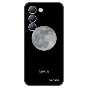 Picasee silikónový čierny obal pre Vivo V40 SE 5G - Moon Minimal