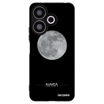 Picasee silikónový čierny obal pre Xiaomi Redmi 13 4G - Moon Minimal