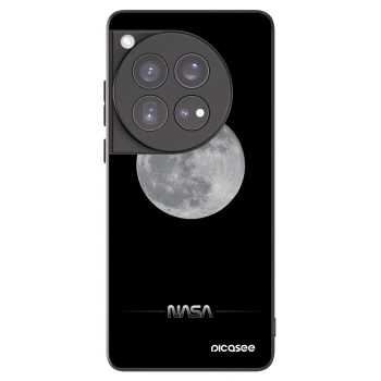 Picasee silikónový čierny obal pre OnePlus 12 5G - Moon Minimal