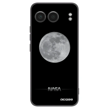 Picasee silikónový čierny obal pre OnePlus Nord 4 - Moon Minimal