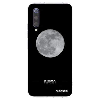 Picasee silikónový prehľadný obal pre Xiaomi Mi 9 - Moon Minimal