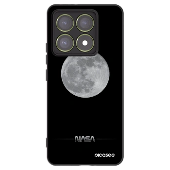 Picasee silikónový čierny obal pre Xiaomi 14T - Moon Minimal