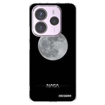 Picasee silikónový prehľadný obal pre Xiaomi Redmi Note 14 5G - Moon Minimal