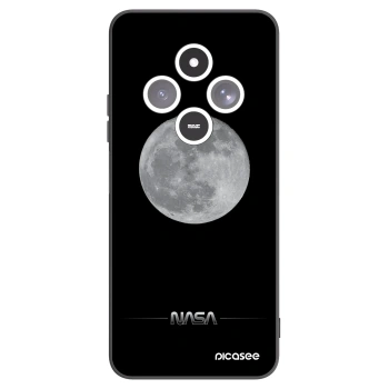 Picasee silikónový čierny obal pre Xiaomi Redmi 14C - Moon Minimal