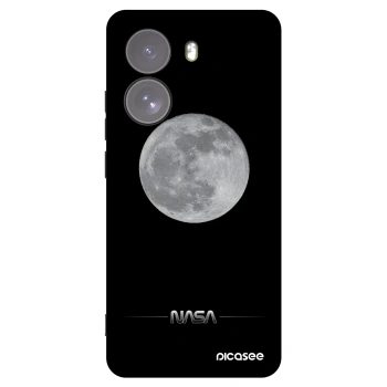 Picasee silikónový čierny obal pre Xiaomi Poco X7 - Moon Minimal