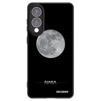Picasee silikónový čierny obal pre Samsung Galaxy S25 Edge 5G - Moon Minimal