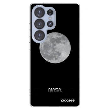 Picasee silikónový prehľadný obal pre Samsung Galaxy S25 Ultra 5G - Moon Minimal