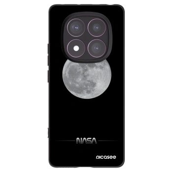 Picasee silikónový čierny obal pre Xiaomi Redmi Note 14 Pro 4G - Moon Minimal
