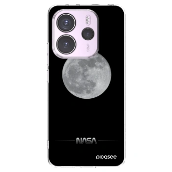 Picasee silikónový prehľadný obal pre Xiaomi Redmi Note 14 4G - Moon Minimal