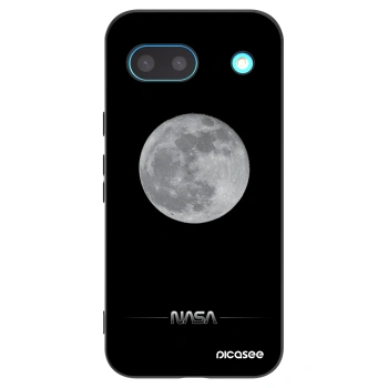 Picasee silikónový čierny obal pre Google Pixel 8a - Moon Minimal