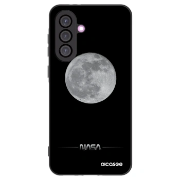 Picasee silikónový čierny obal pre Samsung Galaxy A56 5G A566B - Moon Minimal