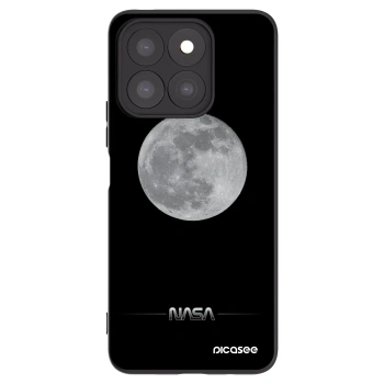 Picasee silikónový čierny obal pre Honor X8c - Moon Minimal